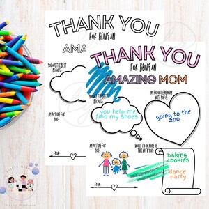 Tudo sobre minha mãe: Presentes infantis para mamãe, Folha para impressão incrível para o Dia das Mães, Atividade de colorir para a pré-escola para o Dia das Mães, Cartão de agradecimento para a mãe