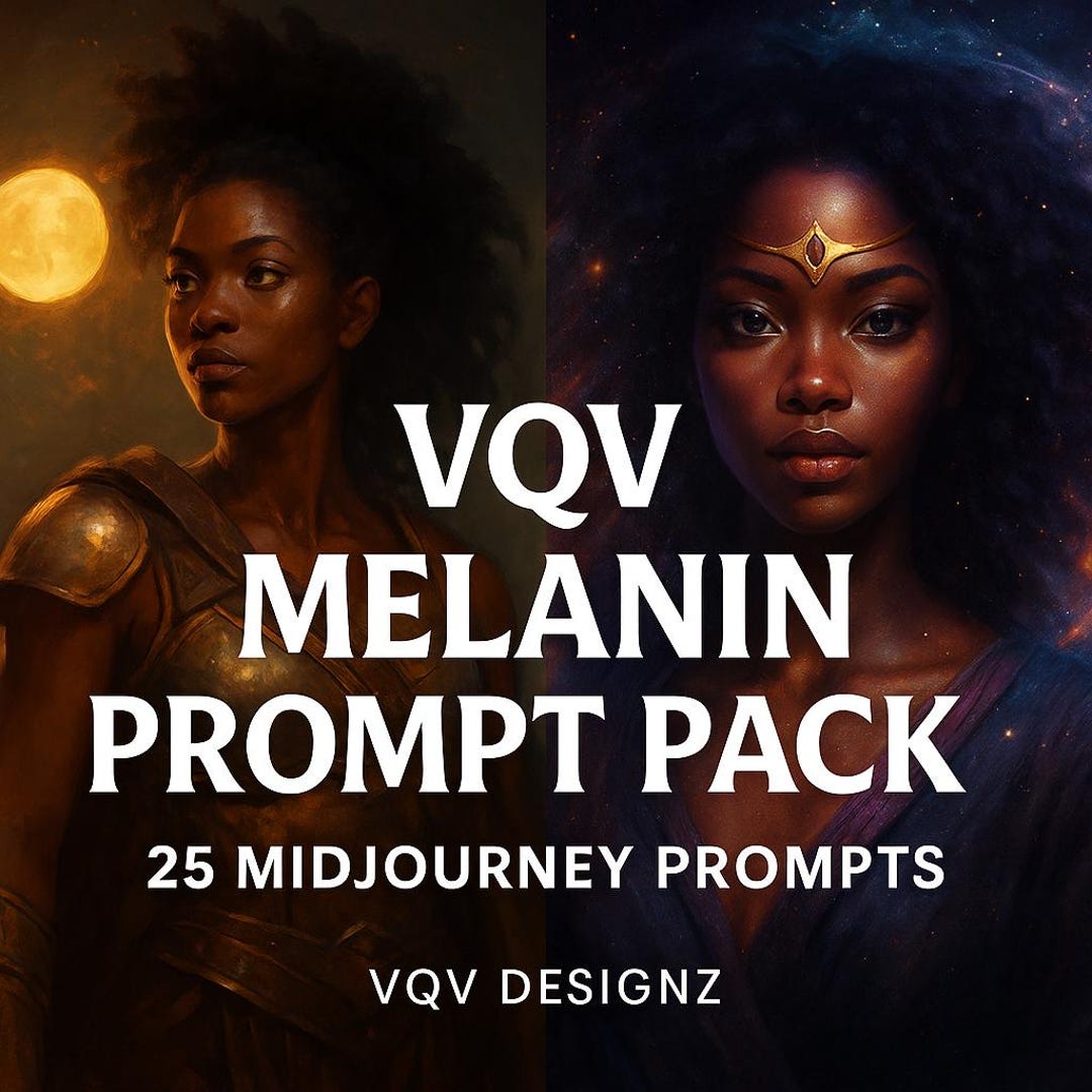 Prompt Magic Melanin Magic AI Prompt Pack – Empowering Visual Prompts for Black Art ...