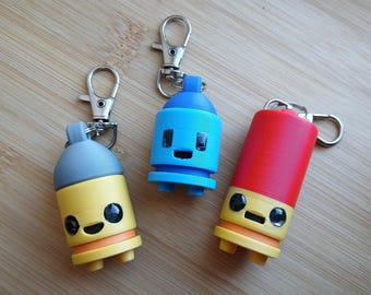 Enter the Gungeon keychain mini figures