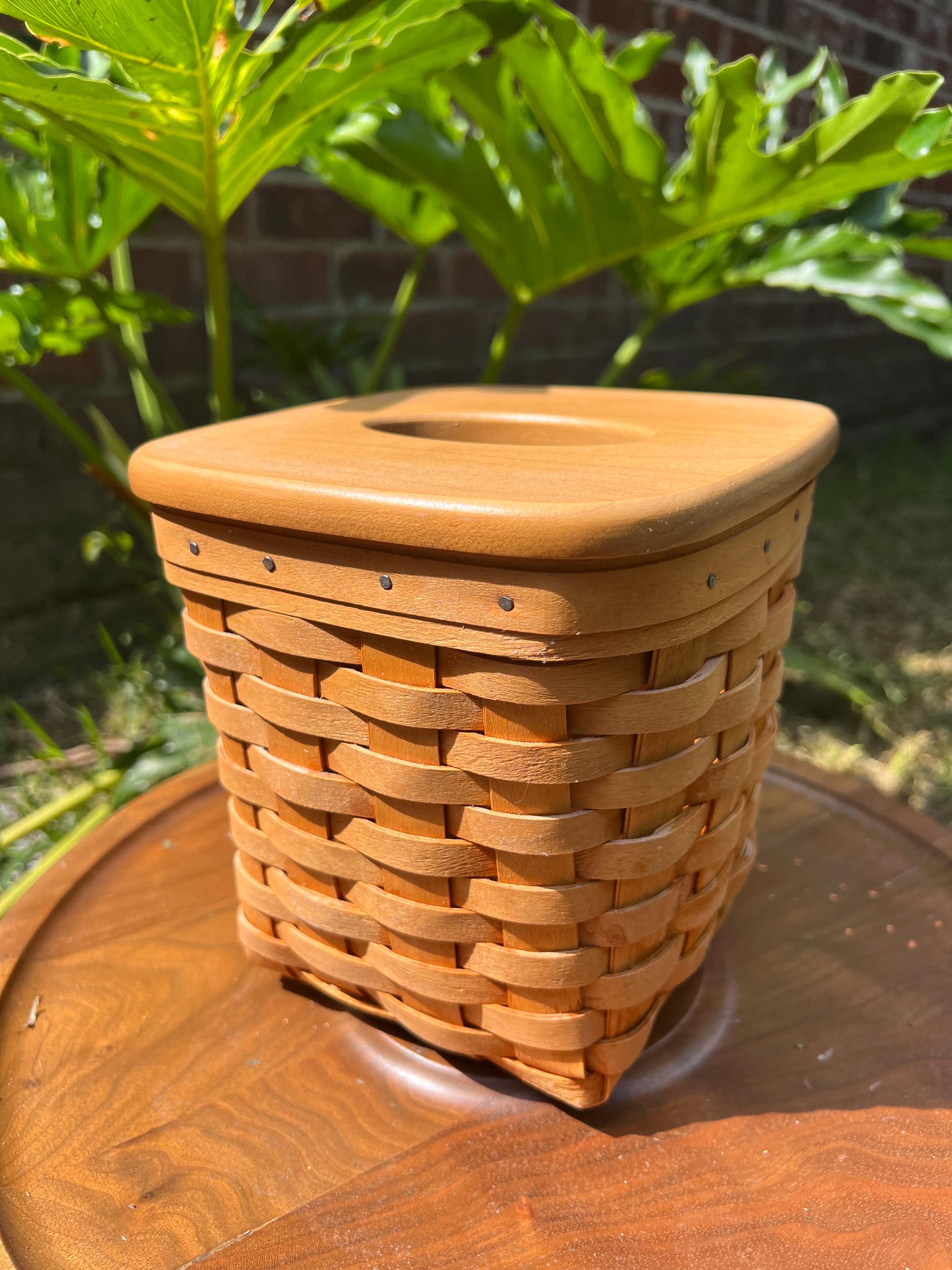 Longaberger Basket With Lid - Etsy