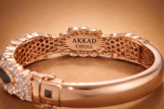 AKKAD Deco-Inspired Statement Bracelet - image 2