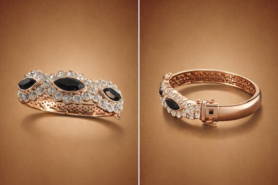 AKKAD Deco-Inspired Statement Bracelet - image 1