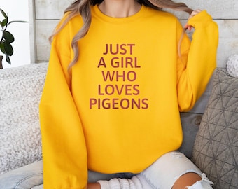 Maglietta piccione, maglietta uccello, regalo per amanti degli uccelli, maglietta con design piccione alla moda, maglietta per birdwatcher, maglietta divertente per amanti degli uccelli, regalo per fan dei piccioni, maglietta per birdwatcher