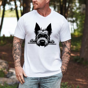 Cute Scottish Terrier Sweatshirt, Cute Dog T-Shirt, Dog Mom Shirts, Dog Mama TShirt, Dog Lovers Gift, Fur Mama, Dog Mom Gift, Pet Lover Tee