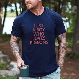 Pigeon Shirt, Bird Tee, Bird Lover Gift, Cool Pigeon Design Tee, Birdwatchers Shirt, Funny Bird Lover Tee, Pigeon Fan Gift, Birdwatching Top