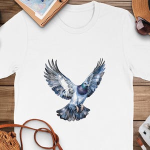 Pigeon Shirt, Bird Tee, Bird Lover Gift, Cool Pigeon Design Tee, Birdwatchers Shirt, Funny Bird Lover Tee, Pigeon Fan Gift, Birdwatching Top