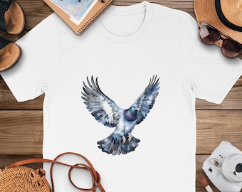 Tauben Shirt, Vogel T-Shirt, Vogel Liebhaber Geschenk, Cooles Taube Design T-Shirt, Vogelbeobachter Shirt, lustiges Vogel Liebhaber T-Shirt, Tauben Fan Geschenk, Vogelbeobachter Top