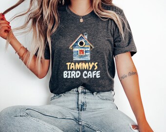Custom Bird Feeder Shirt, Bird shirt, Custom Birdwatching Gift, Nature Lover Gift, Bird Lovers T-Shirt, Birdwatcher Shirt, Funny birds shirt