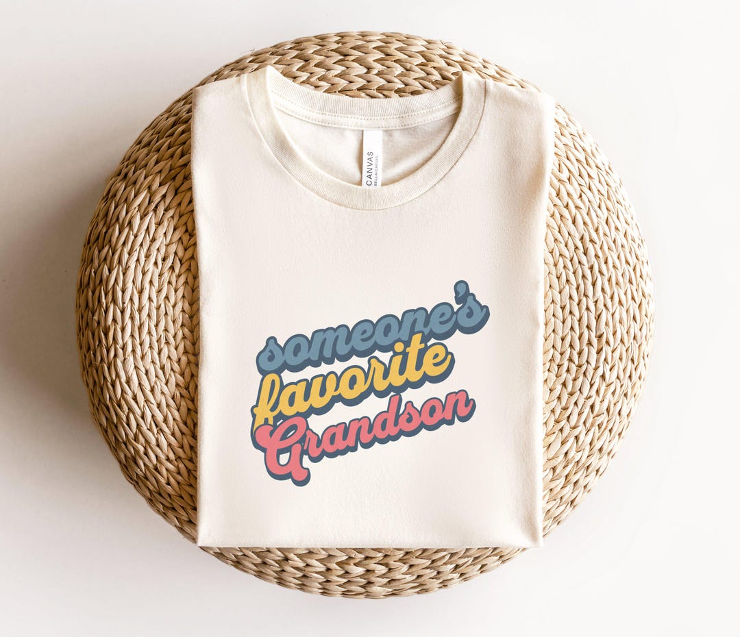Someone's Favorite Grandson T-shirt, Gift for Grandson, Grandson Shirt ...