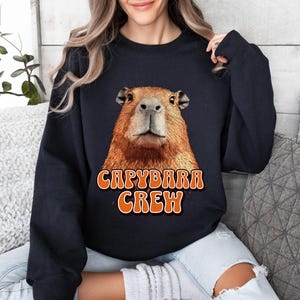 Capybara Crew T-Shirt, Capybara Group Tee, Capybara Lover Shirt, Capybara Lover Gift, Rodent Tee, Funny Capybara T Shirt for Women Men Kids