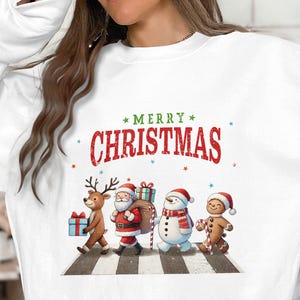 Christmas Sweatshirt, Womens Christmas Sweatshirt, Holiday Sweater, Cute Christmas Sweatshirt, Christmas Gift, Winter Shirt