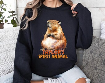 Custom Capybara Shirt, Spirit Animal Shirt, Custom Rodent Shirts, Funny Capybara T Shirt for Women Men Kids, Custom Capybara Gift
