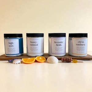 Moisturizing Body Cream Gift Box for Women Natural Skincare for Dry Skin Self Care Kit for Her Relaxation Gift Idea for Mom Birthday Pamper