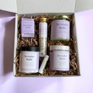 Hug in a Box Thinking of You Gift Cozy Care Package for Her Self Care Gift Box Hygge Spa Gift for Her Spa Gift Box Mothers Day Gift Idea