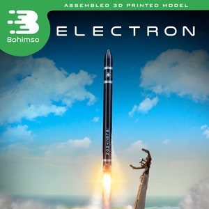Electron Rocket | plastic model | space rocket | rocket lab | 3d printing
