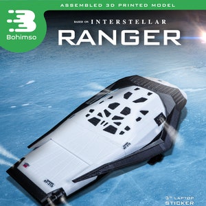 Ranger from Interstellar movie | plastic model | Interstellar | spacecraft | 3d printing