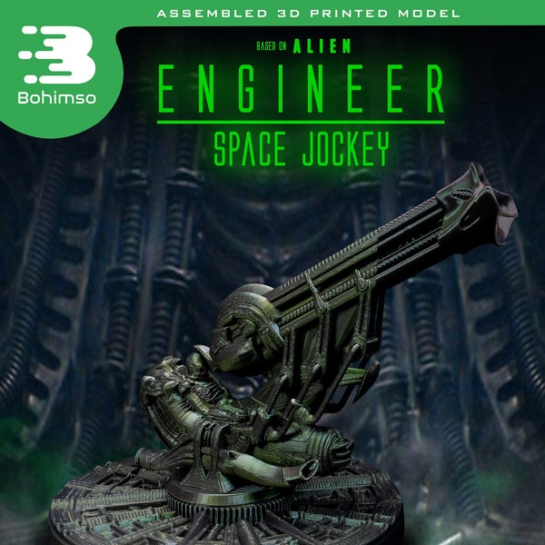 Engineer | Space Jockey | Alien | Prometheus | plastic model | 3d printing