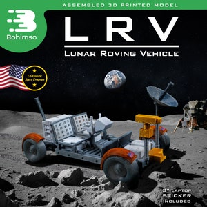 LRV| Lunar Roving Vehicle | plastic model | rocket | spacecraft | 3d printing