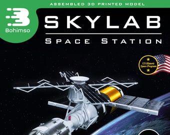 Skylab Station | The First American Space Station | Saturn rocket | plastic model | Rocket | spacecraft | 3d printing