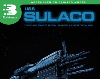 USS Sulaco | plastic model | spaceship | Aliens movie | Alien | Space Marines | spacecraft | 3d printing