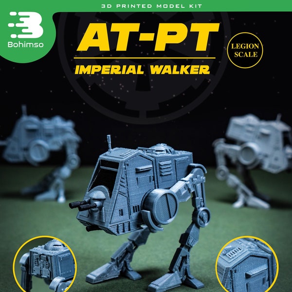 AT-PT walker kit | legion | star wars | rpg | unpainted | role playing