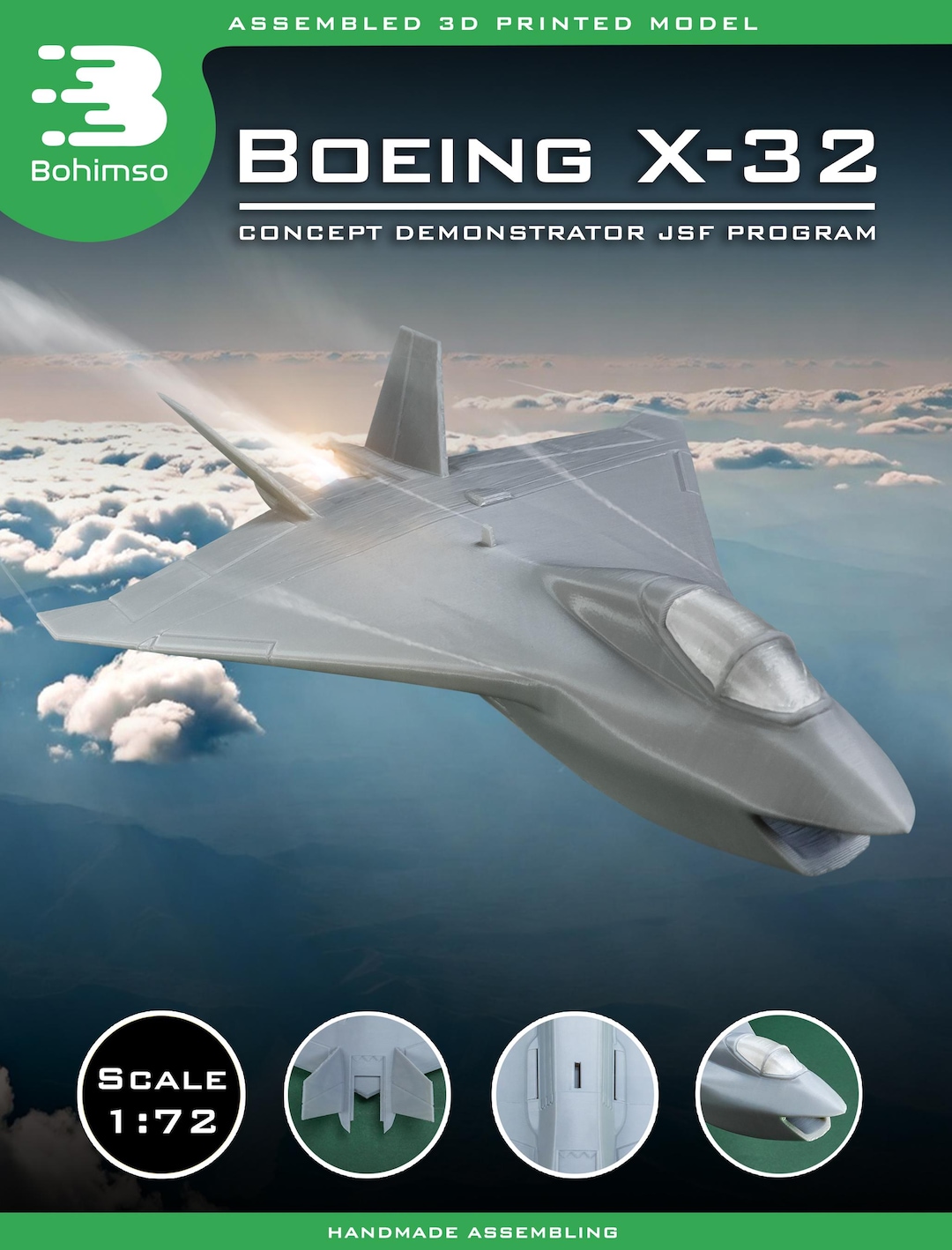 ボーイング X-32 | ステルス試験コンセプト機 | JSFプログラム