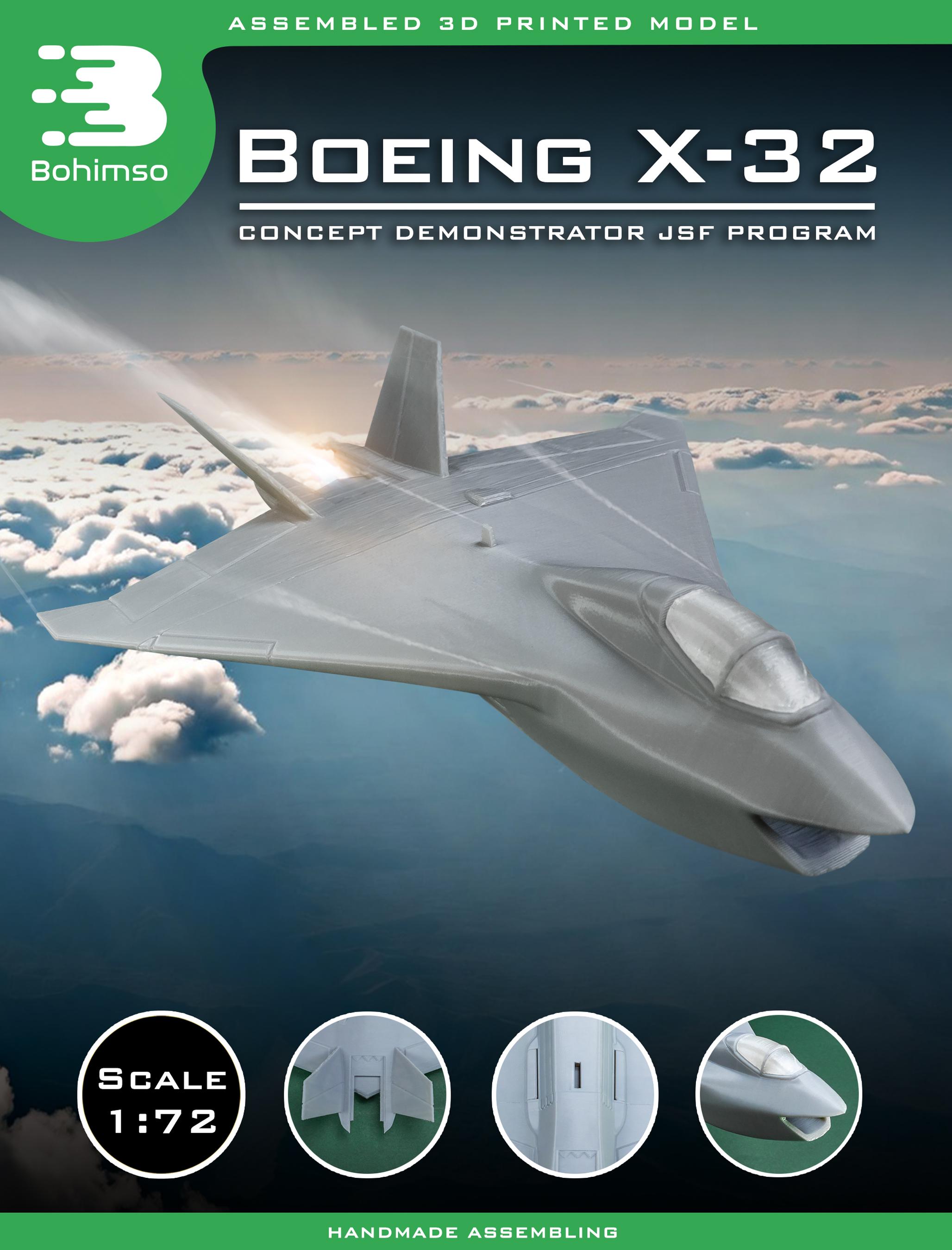 Boeing X-32 | Stealth Test Concept Aircraft | JSF Program