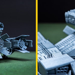 Nostromo | Plastic Model Spaceship | Alien Movie | Spacecraft | 3d ...