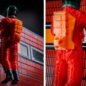 Hal & Bowman Diorama "Ik ben bang, Dave" | 2001 een ruimte-odyssee | diorama | beeldje | hal 9000 computer| 3d printen afbeelding 8