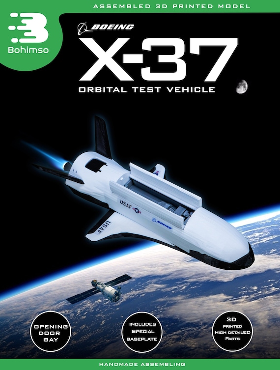 Boeing X-37 OTV | Plastic Model | Spaceplane | Nasa | Usaf