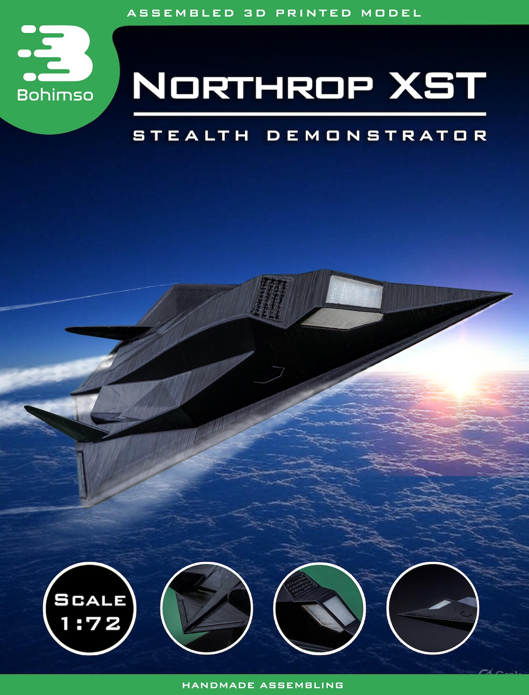 Northrop XST Stealth Demonstrator | 5th Generation Stealth Fighter