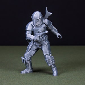 Mandalorian | mandalorian figure | 3d printing image 2