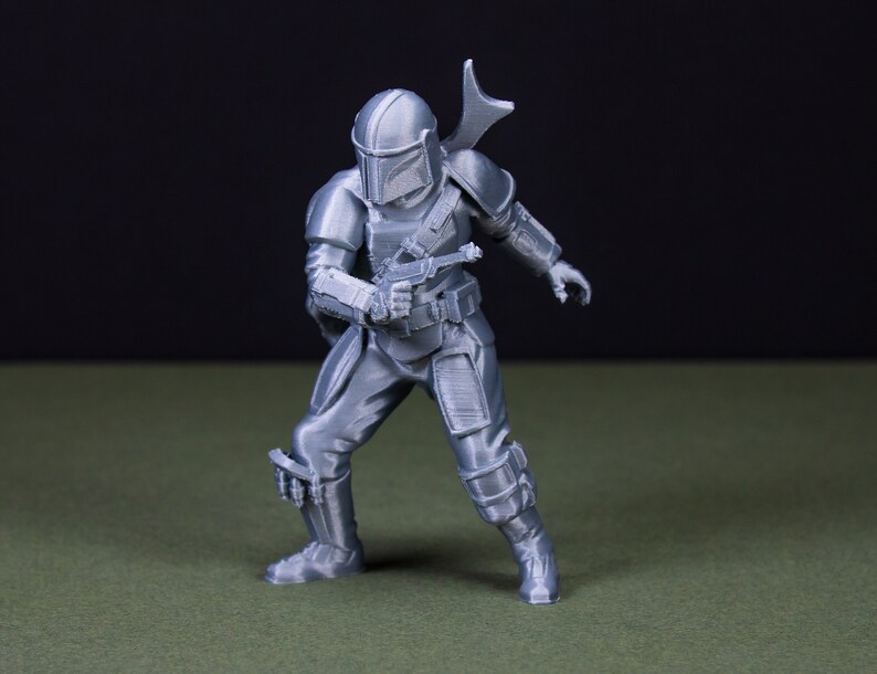 Mandalorian | mandalorian figure | 3d printing image 2