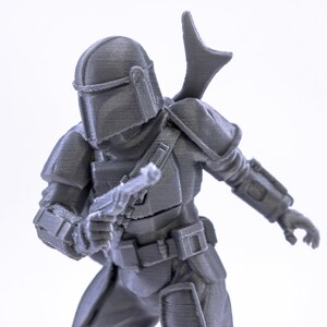Mandalorian | mandalorian figure | 3d printing image 8