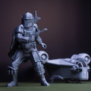 Mandalorian | mandalorian figure | 3d printing image 10