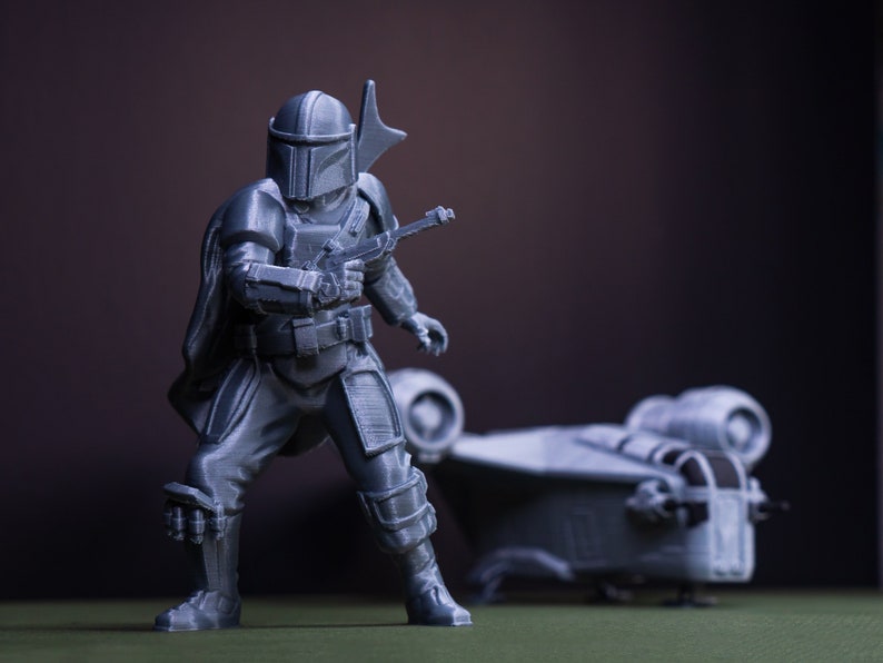 Mandalorian | mandalorian figure | 3d printing image 10