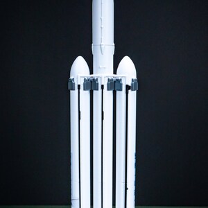 FALCON HEAVY | Plastic Model | Rocket | Spacex | NASA | Scale 1:144 ...