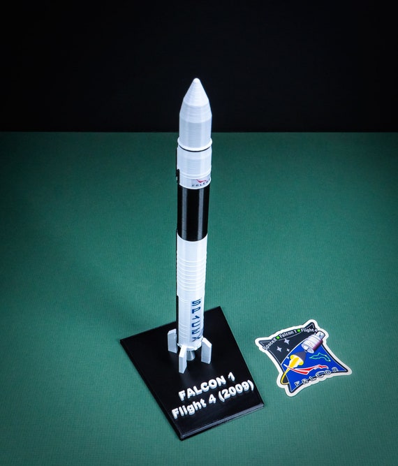 SpaceX Falcon1 ロケット模型 スペースX NASA JAXA Falcon 1 | Plastic Model | Rocket | Spacex | Nasa | Scale 1:72