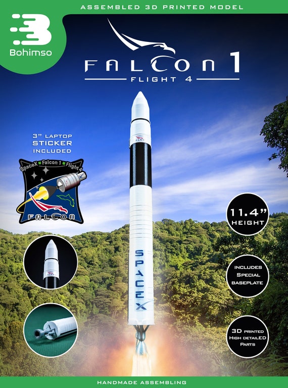 ファルコン 1 |プラモデル |ロケットスペースエックス |ナサ |スケール