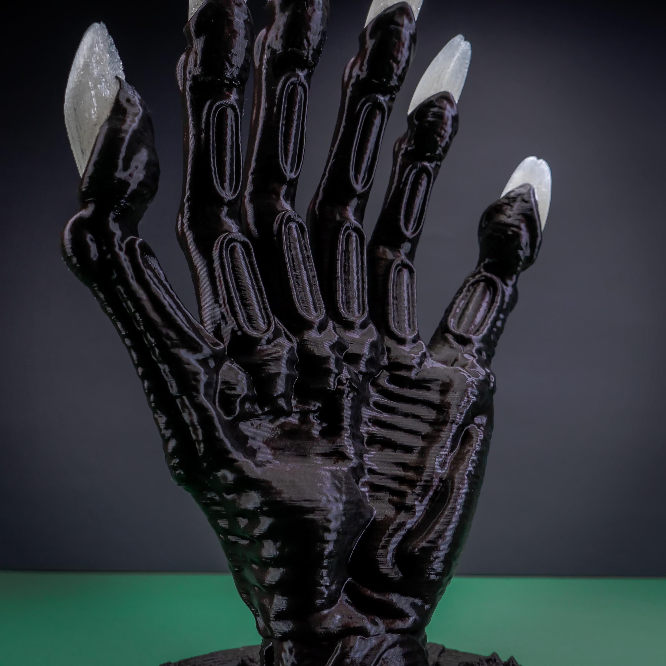 Alien Hand | Xenomorph Hand |real Size |alien | Plastic Model | 3d ...