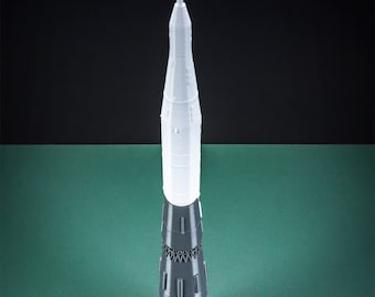 Soviet N1 Moon Rocket | Plastic Model | Soviet Space Program