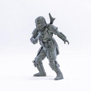 Mandalorian | mandalorian figure | 3d printing image 6