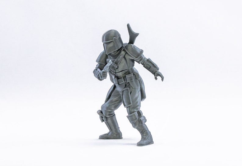 Mandalorian | mandalorian figure | 3d printing image 6