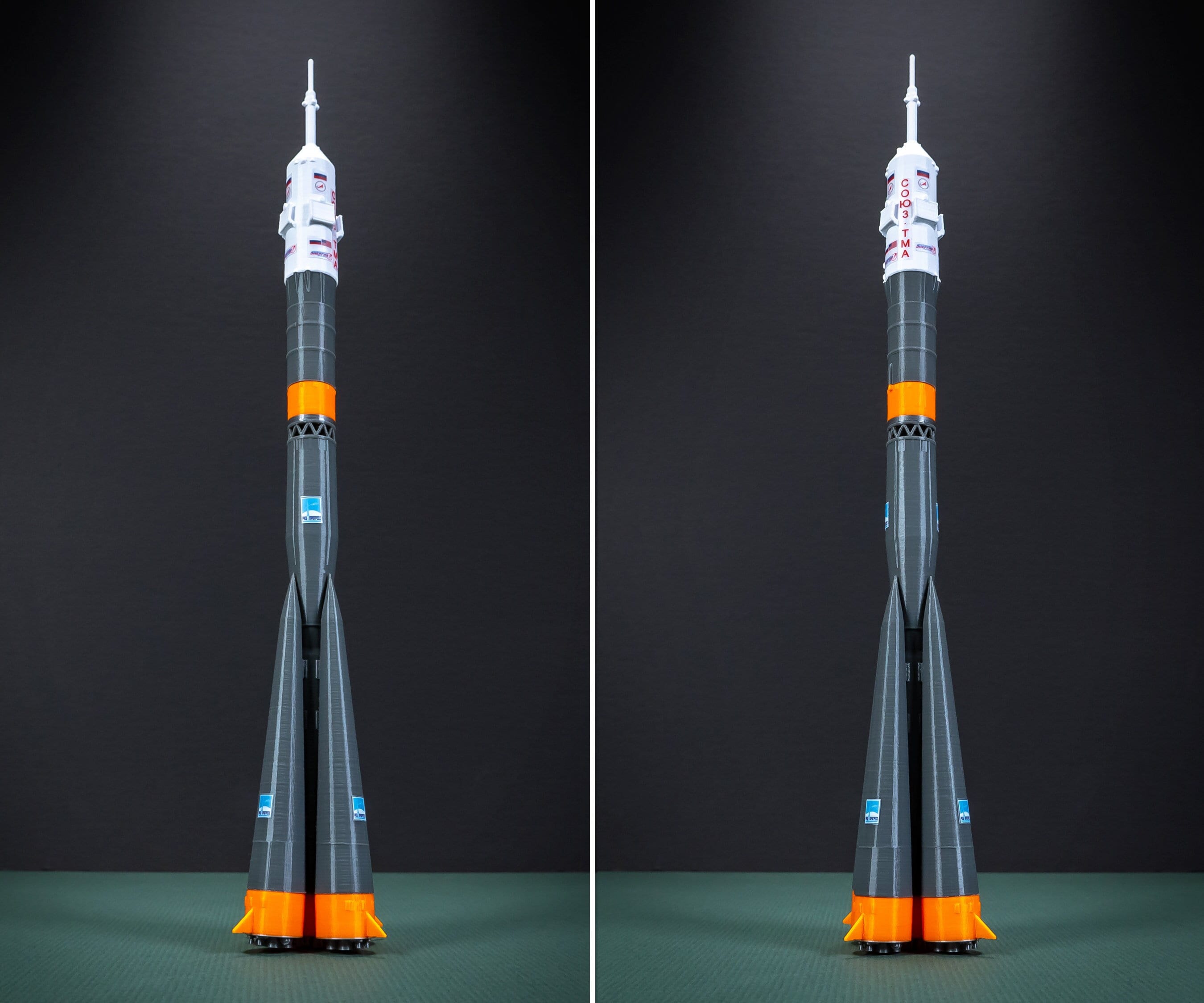 Soyuz 2.1a Tma Rocket | Plastic Model | Russian Space Program