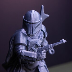 Mandalorian | mandalorian figure | 3d printing image 7