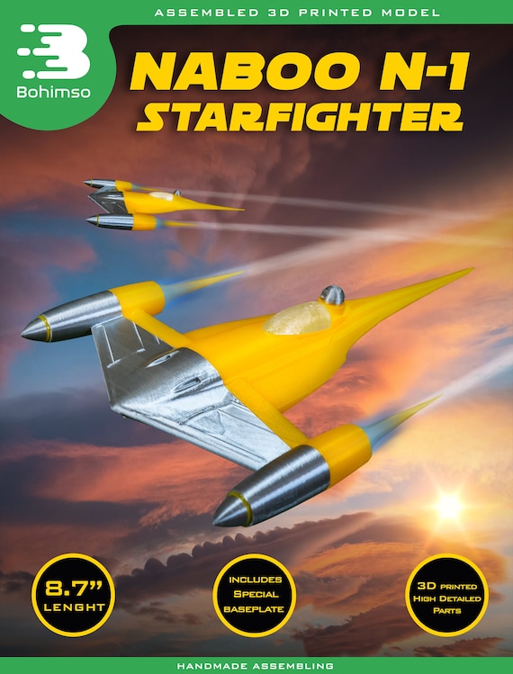 Naboo N-1 Starfighter | Star Wars | the Phantom Menace | Attack of