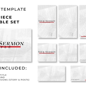 Sermon Graphic Design Template