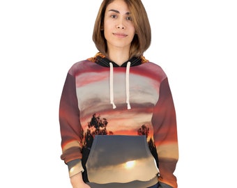 Majestic Evening - Nature Collection - Unisex Pullover Hoodie (AOP)