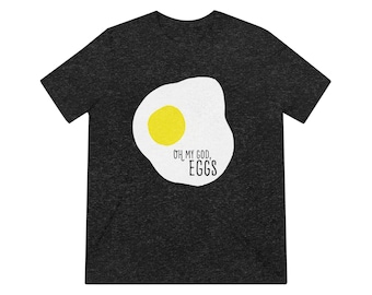 OMG Eggs! Unisex Triblend T-shirt