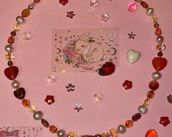 Valentine Flower Necklace